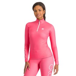 верх женского костюма Sportful Doro Apex Race Jersey 2024 малиново-розовый
